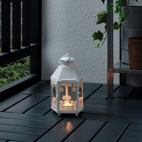 IKEA Kringsynt 21 cm Beyaz Fener
