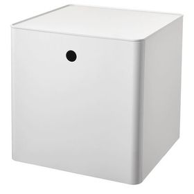 IKEA KUGGIS 32x32x32 cm Beyaz Kapaklı Saklama Kutusu