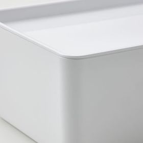 IKEA Kuggıs Beyaz 26x35x15 cm Kapaklı Kutu