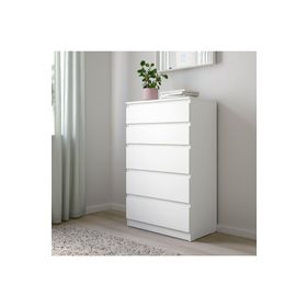 IKEA Kullen Beyaz 70x112 cm 5 Çekmeceli Şifonyer