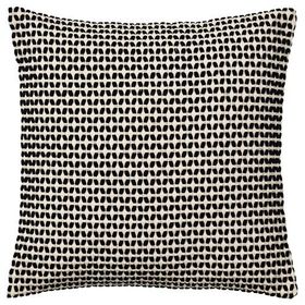 IKEA KUSTFLY 50x50 cm Bej Siyah Kırlent Kılıfı