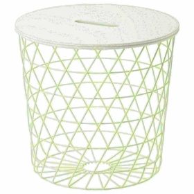IKEA Kvıstbro Beyaz 44 cm Saklama Bölmeli Sehpa