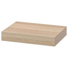 IKEA Lack Ağartılmış Meşe Görünümlü 30x26 cm Duvar Rafı