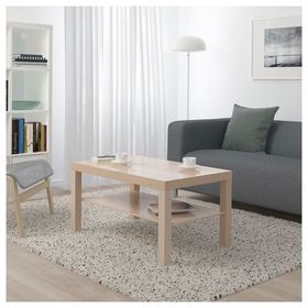 IKEA Lack Ağartılmış Meşe Görünümlü 90x55 cm Orta Sehpa
