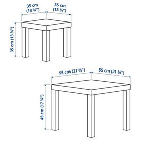 IKEA Lack Beyaz Sehpa Seti