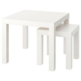 IKEA Lack Beyaz Sehpa Seti
