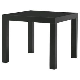 IKEA Lack Siyah 55x55 cm Yan Sehpa