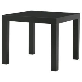 IKEA Lack Siyah 55x55 cm Yan Sehpa