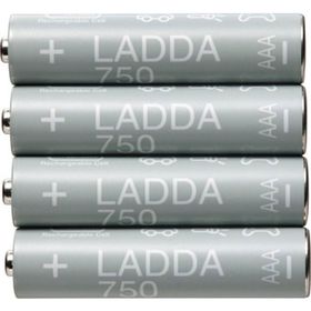 IKEA Ladda Kahverengi HR03 AAA 1.2V Şarj Edilebilir Pil