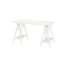 IKEA Lagkapten Mittback Beyaz 140x60 cm Çalışma Masası