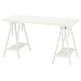 IKEA Lagkapten Mittback Beyaz 140x60 cm Çalışma Masası