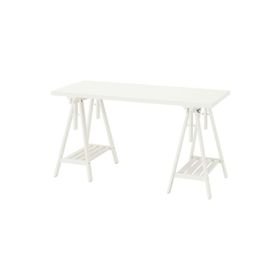 IKEA Lagkapten Mittback Beyaz 140x60 cm Çalışma Masası