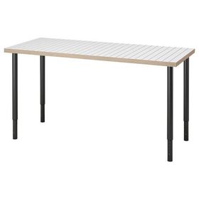 IKEA Lagkapten Olov Beyaz 140x60 cm Çalışma Masası