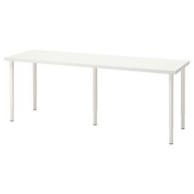 IKEA Lagkapten Olov Beyaz 200x60 cm Çalışma Masası