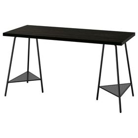 IKEA Lagkapten Tillslag Venge Siyah 140x60 cm Çalışma Masası