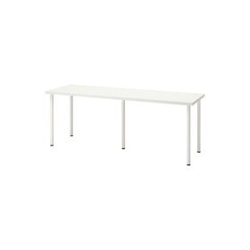 IKEA Lagkapten/Adils Beyaz 200x60 cm Çalışma Masası