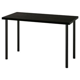 IKEA LAGKAPTEN/ADILS çalışma masası, venge-siyah, 120x60 cm