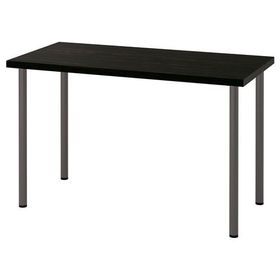 IKEA Lagkapten/Adils Venge-Koyu Gri 120x60 cm Çalışma Masası