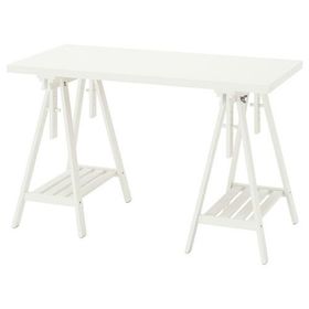 IKEA LAGKAPTEN/MITTBACK çalışma masası, beyaz, 120x60 cm