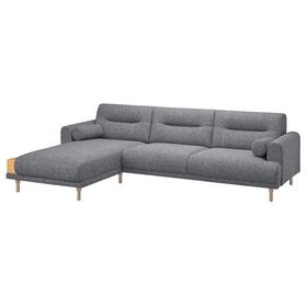 IKEA Langaryd Lejde Gri-Siyah 2'li Kanepe