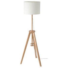 IKEA Lauters Dişbudak Beyaz Yer Lambası