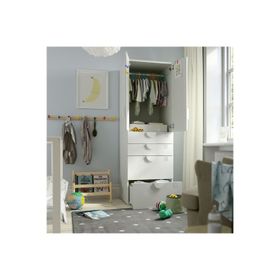 IKEA LEN 133x160 cm Gri Noktalı Çocuk Halısı