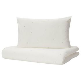 IKEA Lenast Beyaz Bebek Nevresim Takımı