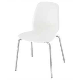 IKEA Lidas/Sefast Beyaz-Krom Kaplama Sandalye