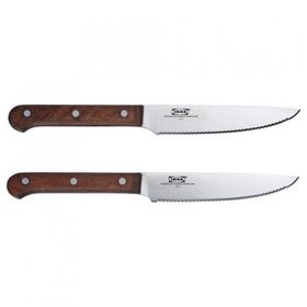 IKEA Lındrıg Koyu Kahve 24 cm Biftek Bıçağı