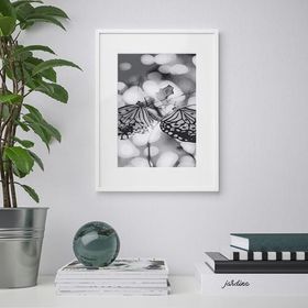 IKEA LOMVIKEN Çerçeve Beyaz 21x30 cm