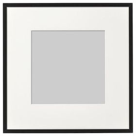 IKEA LOMVIKEN Çerçeve Siyah 32x32 cm