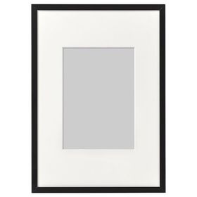 IKEA LOMVIKEN Çerçeve Siyah 32x32 cm