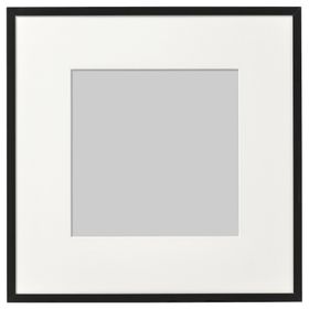 IKEA LOMVIKEN Çerçeve Siyah 32x32 cm