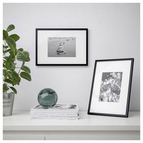 IKEA LOMVIKEN Çerçeve Siyah 32x32 cm