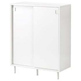 IKEA Mackapar Beyaz 80x102 cm Ayakkabı Dolabı