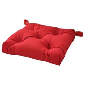 IKEA Malinda 40/35x38x7 cm Parlak Kırmızı Sandalye Minderi