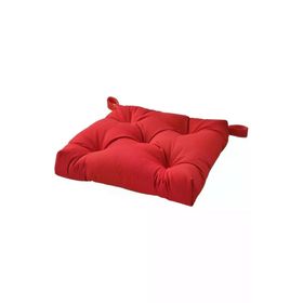 IKEA Malinda 40/35x38x7 cm Parlak Kırmızı Sandalye Minderi