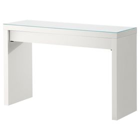 IKEA Malm Beyaz 120x41 cm Makyaj Masası