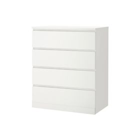 IKEA Malm Beyaz 80x100 cm 4 Çekmeceli Şifonyer