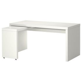IKEA MALM Çalışma Masası Beyaz 151x65 cm