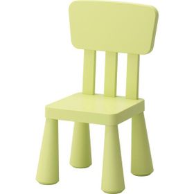 IKEA MAMMUT Çocuk Sandalyesi Yeşil