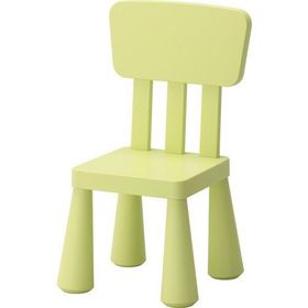 IKEA MAMMUT Çocuk Sandalyesi Yeşil