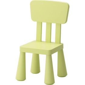 IKEA MAMMUT Çocuk Sandalyesi Yeşil