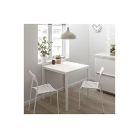 IKEA Melltorp Adde Beyaz Yemek Masası Ve Sandalye Seti