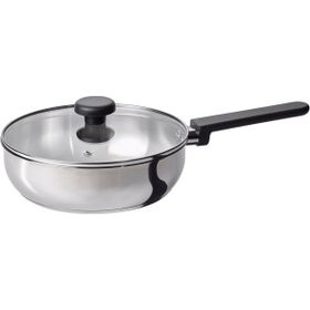 Ikea Middagsmat Cam Paslanmaz Çelik 24 cm Sote Tavası