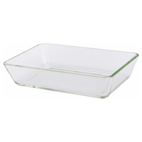 IKEA Mıxtur Saydam Cam 27x18 cm Fırın Servis Kabı