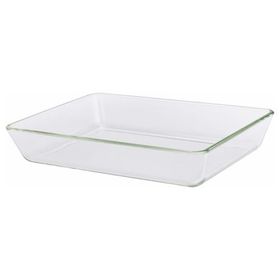 IKEA Mıxtur Saydam Cam 35x25 cm Fırın Servis Kabı