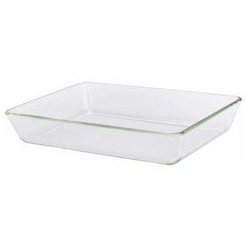 IKEA Mıxtur Saydam Cam 35x25 cm Fırın Servis Kabı