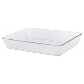 IKEA Mıxtur Saydam Cam 35x25 cm Fırın Servis Kabı