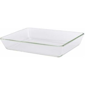 IKEA Mıxtur Saydam Cam 35x25 cm Fırın Servis Kabı